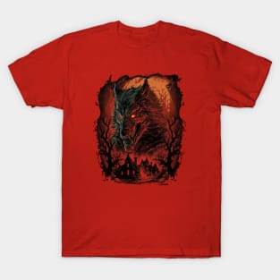 Werewolf of the Harvest Moon T-Shirt